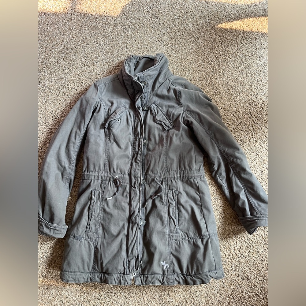 Vintage Abercrombie and Fitch fur jacket